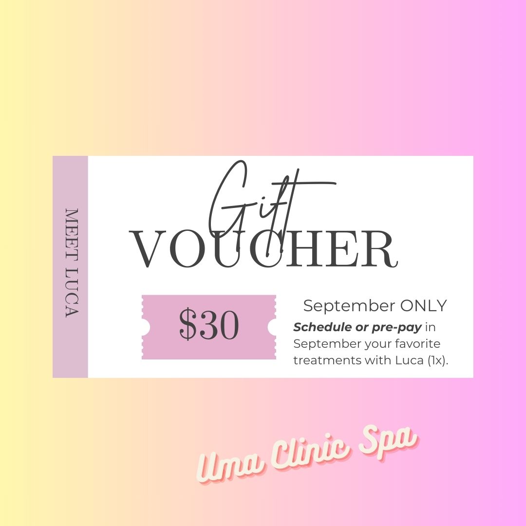 Gift Voucher Massage Therapy Uma Clinic Seattle